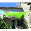 Square waterproof sun canopy - apple green