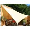 Openwork rectangular sun canopy - sand